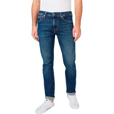 Abbildung von Pepe Jeans Herren Hatch Regular Jeans, Blue (Denim VT7), 36W / 32L