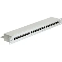 Abbildung von 19&quot; Patchpanel 24 Port Cat.6