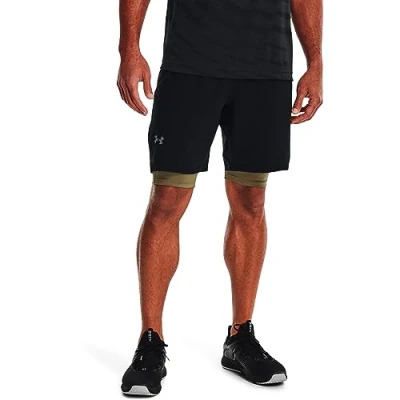 Abbildung von Under Armour Vanish Shorts kurze Sporthose, Herren, Größe: XS, Black/pitch gray