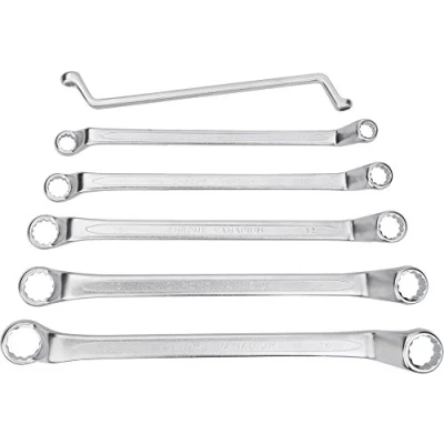 Abbildung von NEO TOOLS 09 952 Doppel Ringschlüsselsatz 6x7, 8x9, 10x11, 12x13, 14x15, 16x17, 18x19, 20x22, 21x23, 24x27, 25x28, 30x32 mm 12 Chrom Vanadium Stahl
