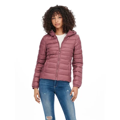 Abbildung von ONLY Onltahoe HOOD OTW NOOS Winterjacke, Damen, Größe: XS, Rose brown
