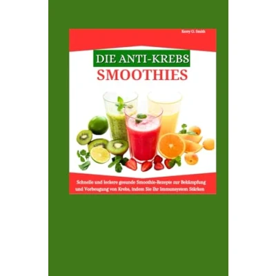 Abbildung von DIE ANTI KREBS SMOOTHIES: Schnelle und leckere gesunde Smoothie Rezepte zur Bekämpfung Vorbeugung von Krebs, indem Sie Ihr Immunsystem stärken.