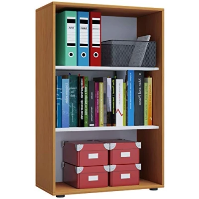 Abbildung von VCM Aktenregal Holz Büro Regal Bücher Ordner Lona 3f, 1 tlg.