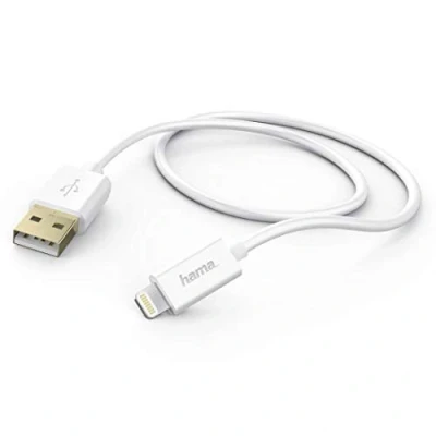 Abbildung von Hama USB Kabel für Apple iPad Lightning 1,5m weiß