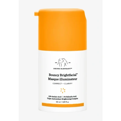 Abbildung von Drunk Elephant Bouncy Brightfacial™ Aufhellende Maske baby Bar Brightfacial Mask 50ml