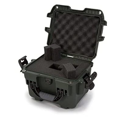 Abbildung von Nanuk 908 Wasserdichter Hartschalenkoffer Mit Plüschschaumeinlage Olive