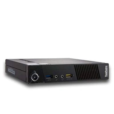 Abbildung von Lenovo Mini PC Desktop Computer ThinkCentre M93p USDT Tiny Intel Core i5 240GB SSD (NEU) Festplatte 8GB Win 10 Pro W LAN 10AAA0PQ00 (Generalüberholt)