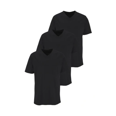 Abbildung von H.I.S Unterziehshirt, (Packung, 3 St.), mit V Ausschnitt aus Baumwolle, Unterhemd, T Shirt