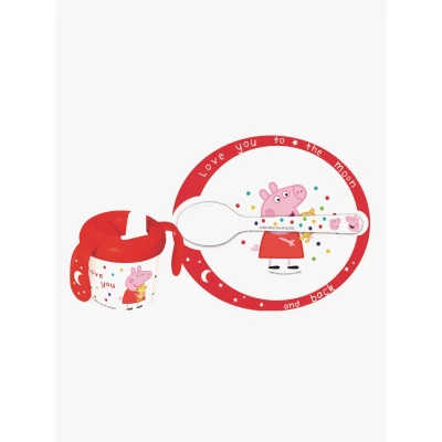 Abbildung von Peppa Wutz Kindergeschirr 3er Pack