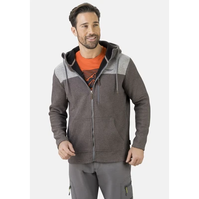 Abbildung von Hero by John Medoox Fleecejacke Hoodie Strick fleece Straight Fit Casual Atmungsaktiv für Herren