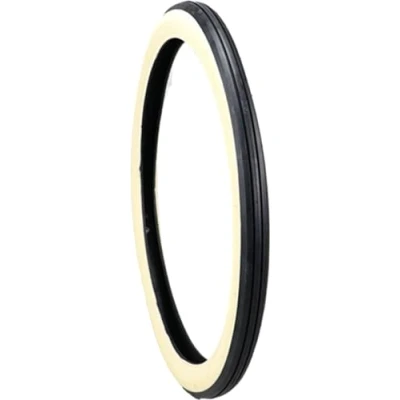Abbildung von Hutchinson Solex Schwarz Creme fahrradreifen, 1 3/4 19