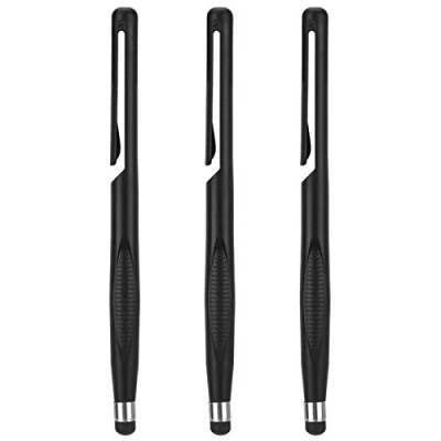 Abbildung von Eingabestifte, 3 STÜCKE Touchscreen Eingabestift Tragbarer Stift Weicher kapazitiver Tablet für Handy Smartphone