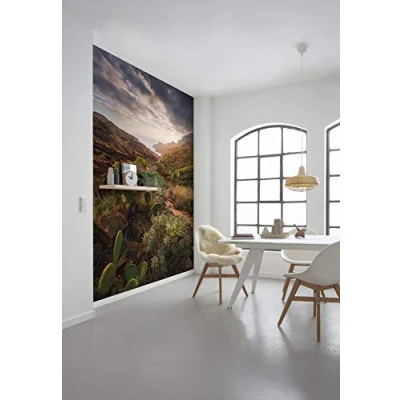 Abbildung von Komar Vliestapete &quot;Warmes Licht&quot;, 200x280 cm (Breite x Höhe), Wohnzimmer, Schlafzimmer