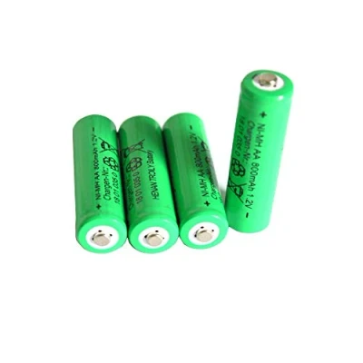 Abbildung von Solar Akku leistungsstarke wiederaufladbare Batterien NiMH AA 800mAh (Akku 1Set 4 Stück)