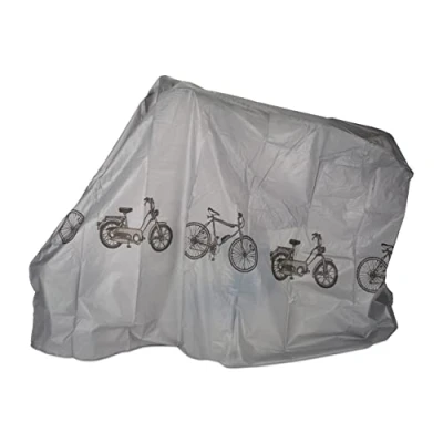 Abbildung von relaxdays Fahrradschutzhülle Fahrradgarage aus Kunststoff, Grau