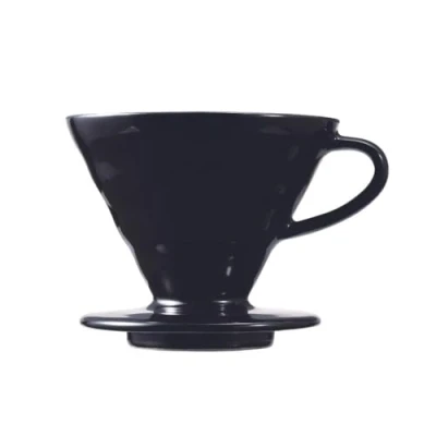 Abbildung von Hario World Barista Championship Hand Kaffeefilter, + Tetsu Kasuya, V60 Dripper, Keramik, schwarz, Made in Japan