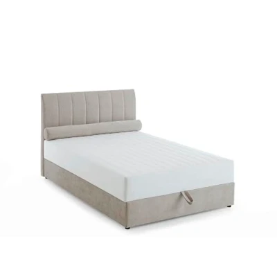 Abbildung von ATLANTIC home collection Boxbett &quot;ALISIA&quot;, Mit Taschenfederkern, Bettkasten und Kissenrolle im Originalbezug