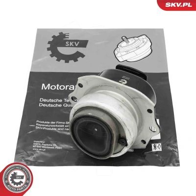 Abbildung von ESEN SKV 75SKV255 Motorlager rechts Hydrolager Aluminium, Gummi 131mm BMW: X5, X6, X5