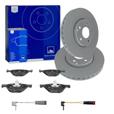 Abbildung von Generic ATE Bremsscheiben 304mm + Beläge vorne passend für Mercedes E Klasse W211 4matic