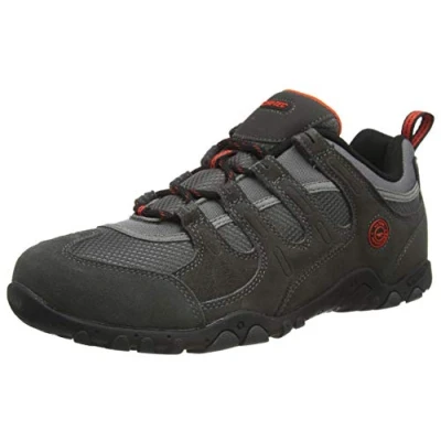 Abbildung von Hi Tec Herren Quadra Ii Walking Schuh, Anthrazit, Zingy Red, 46 EU