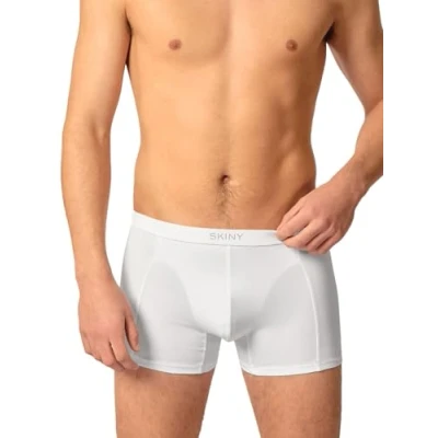 Abbildung von SKINY Herren Cotton Fresh 080981 Retroshorts, White, L