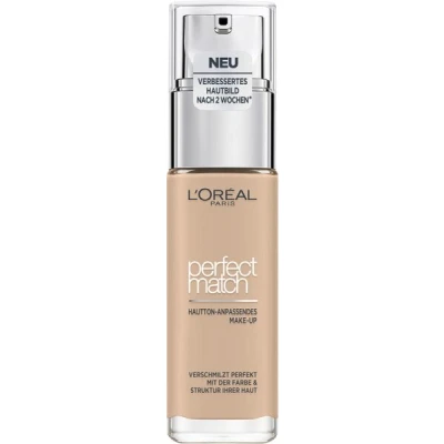 Abbildung von L&#039;Oréal Paris Perfect Match Makeup Foundation, Damen, Größe: 30 ml, 2c rose vanilla