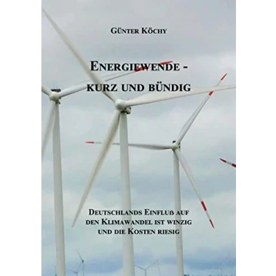 Abbildung von Energiewende Kurz und Bündig: Deutschlands Einfluß auf den Klimawandel ist winzig die Kosten riesig