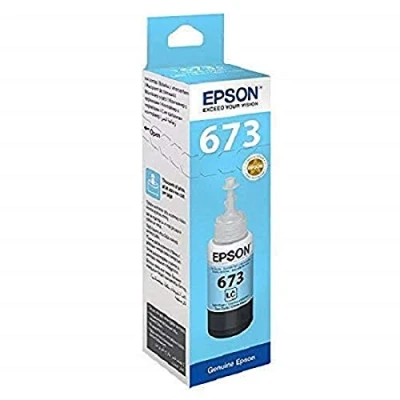Abbildung von Epson C13T67354A Hellcyan Druckerpatrone