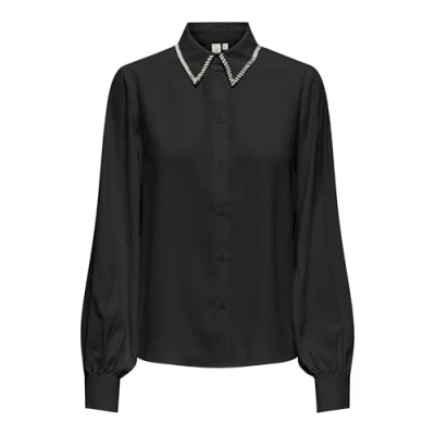 Abbildung von ONLY Hemdbluse, Damen, Größe: Medium, Nero