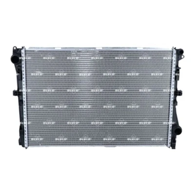Abbildung von NRF 550243 Kühler, Motorkühlung Aluminium 640 430 26 Kühlrippen gelötet MERCEDES BENZ: C Klasse T modell, Limousine