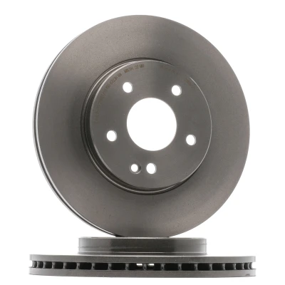 Abbildung von BREMBO COATED DISC LINE 09.6845.11 Bremsscheibe 288 25 5 innenbelüftet beschichtet hochgekohlt mit Schrauben MERCEDES BENZ: C Klasse Limousine, SLK