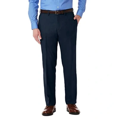 Abbildung von Kenneth Cole REACTION Herren Stretch Modern Fit Flat Front Hose, Navy, 34W / 30L