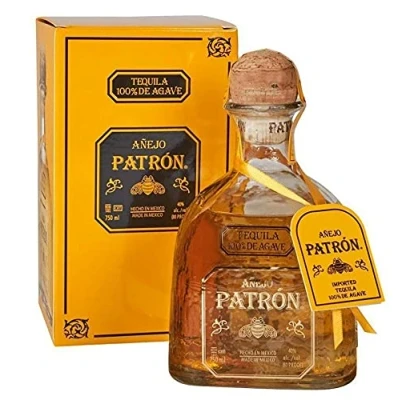 Abbildung von TEQUILA 100 DE AGAVE ANEJO 70 CL IN EINER KISTE