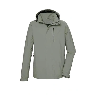 Abbildung von Killtec Outdoorjacke KOS 52 MN JCKT Wasser /winddicht, abn Kapuze, atmungsaktiv, nachhaltige Fertigung
