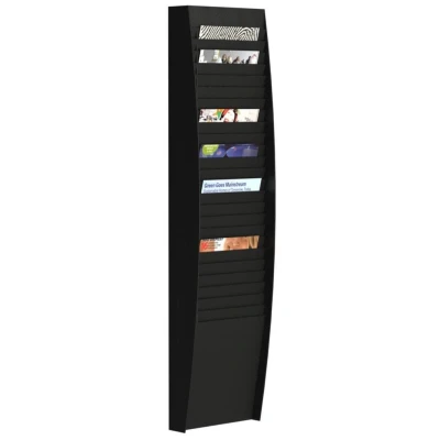 Abbildung von PAPERFLOW Sortiertafel DIN A4 25 Fach schwarz