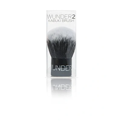 Abbildung von WUNDER2 KABUKI BRUSH Superweicher Makeup Pinsel, ideal für Gesichtspuder, fixieren makelloses Finish, Kosmetik Pinsel