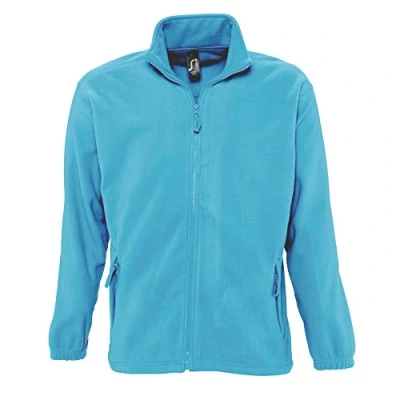 Abbildung von Sols Herren Outdoor Fleece Jacke North (Large) (Wasserblau)