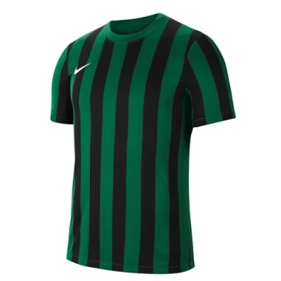 Abbildung von Nike Herren Striped Division Iv Jersey T Shirt, Pine Green/Black/White, S EU