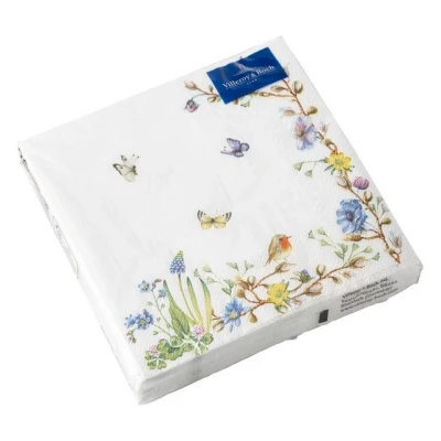 Abbildung von Villeroy &amp; Boch Spring Fantasy Servietten Blumenranke 25 x cm