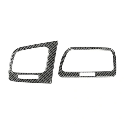 Abbildung von Car Trim Interior Strips Für VW Golf 7 Mk7 2012 2020 Carbon Faser Auto Links Rechts Seiten AC Air Vents Dekorative Aufkleber Zubehör Zierleisten Innen