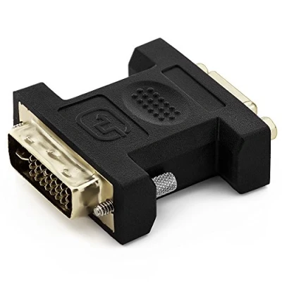 Abbildung von deleyCON VGA zu DVI I Adapter Buchse Stecker für Video Kabel