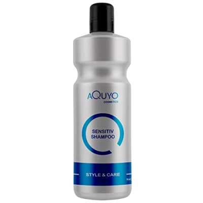 Abbildung von Style &amp; Care Sensitive Shampoo für trockene, empfindliche und juckende Kopfhaut (1000ml) Mildes trockene fettige Haare Haar Kopfhautpflege ohne Silikon, Salz Parabene