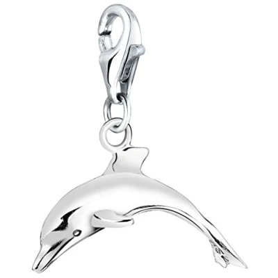Abbildung von Nenalina Charm Einhänger Delfin Tier Anhänger 925 Silber