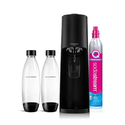 Abbildung von Sodastream Sprudelwasser maschine terra megapack black 1012812310