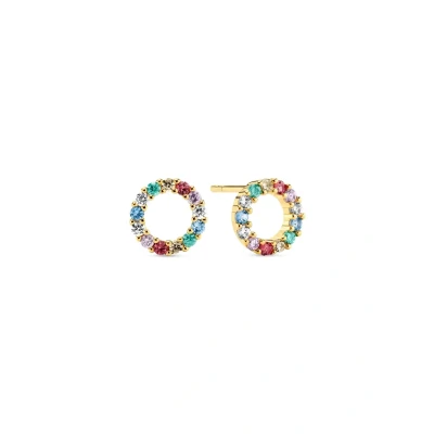 Abbildung von Sif Jakobs Jewellery Biella UNO Piccolo Earrings Ohrringe goldcoloured, Damen, Größe: One Size, Gold coloured