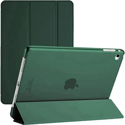 Abbildung von Smart Magnetic Case für Apple iPad Air (1. Generation) A1474 A1475 A1476 Stand Cover with Automatic Wake/Sleep (Smaragdgrün)