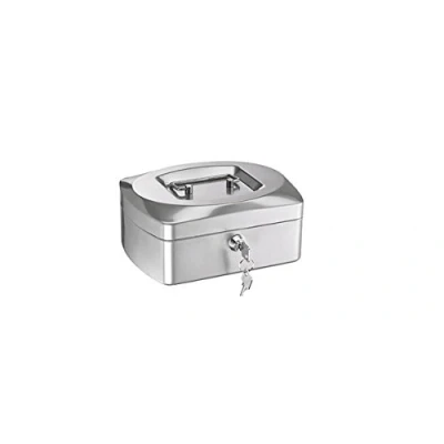 Abbildung von Alco Albert 8400 36 Geldkassette, 155 x 120 80 mm, silber