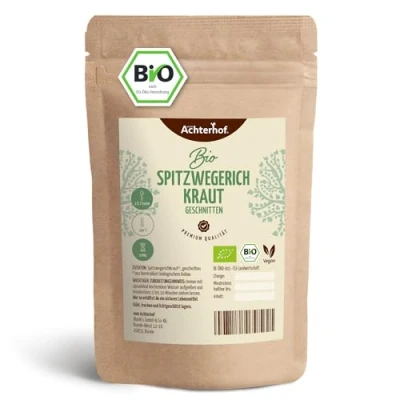 Abbildung von Spitzwegerich getrocknet BIO 500g 100% Tee ohne Zusätze vom Achterhof