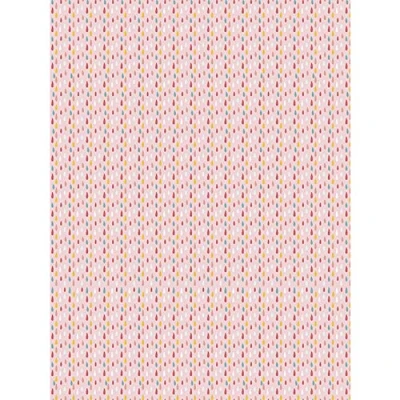 Abbildung von Décopatch Papier No. 784 Packung mit 20 Blätter (395 x 298 mm, ideal für Ihre Papmachés) rosa tropfen