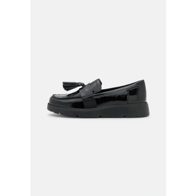 Abbildung von Geox Arlara Slipper, Damen, Größe: 40, Black Leder